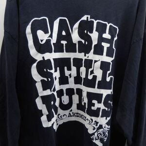 Vintage Y2K Akademiks Cash Still Rules Back Hit Sleeve Hit 3XL Jesse Pinkman